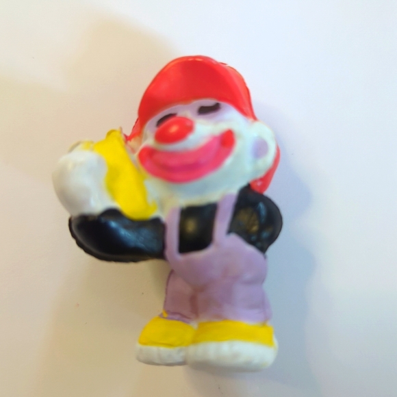 Vintage 1981 Mego Clown Around Figurines Lot Of 4 Construction Worker Director - Picture 6 of 7